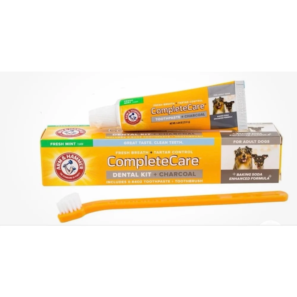 NEW 2 Tubes Unisex Arm & Hammer Dog Grooming Dental Kit
